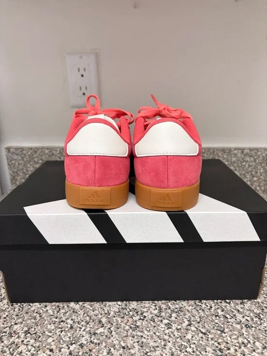 Pink Adidas VL Court 3.0 - Picture 3 of 4